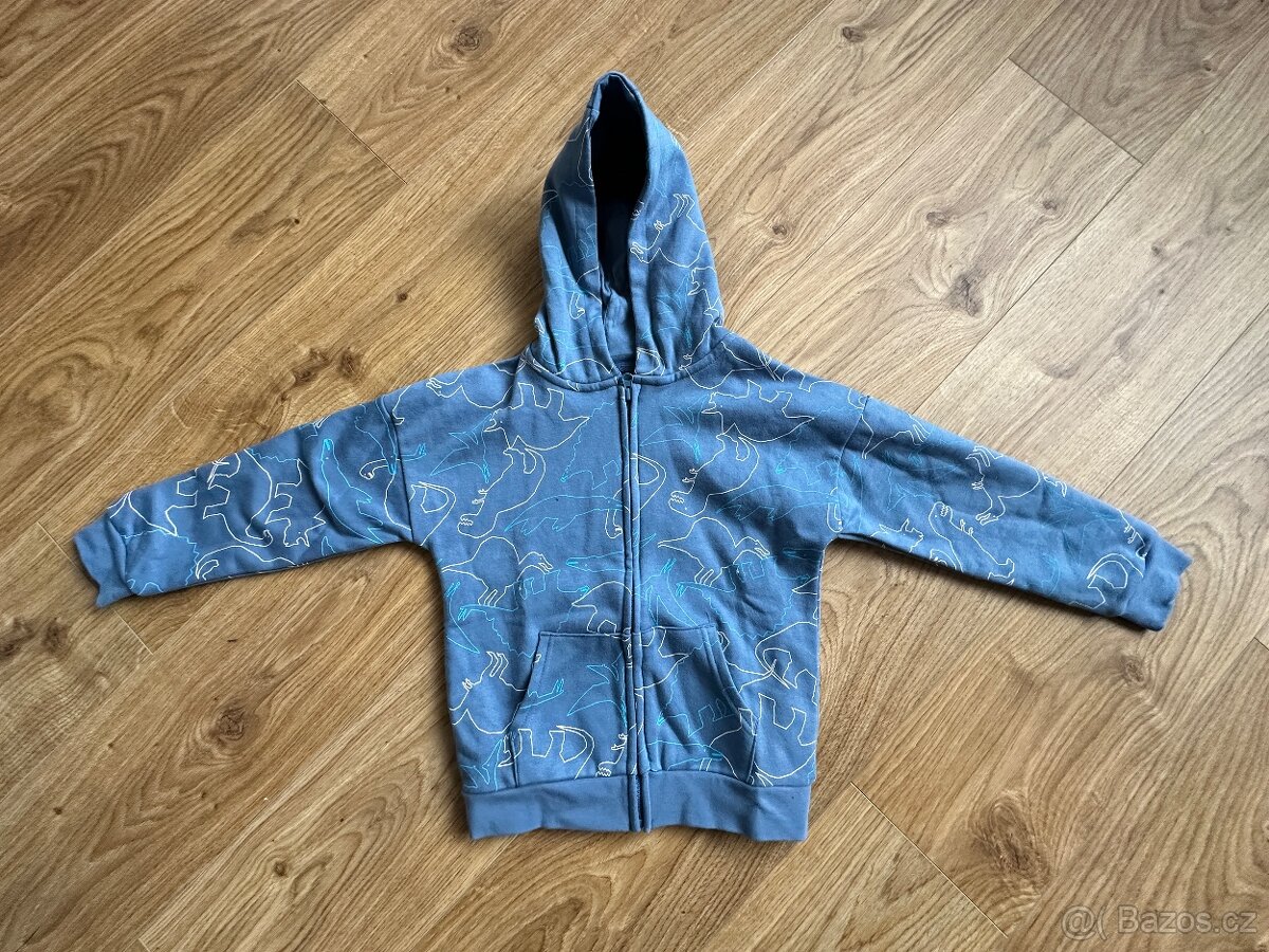 nová mikina vel. 122 dinosauři - 2