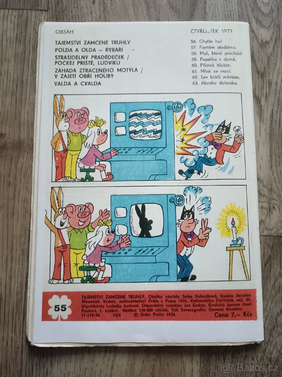 Časopis čtyřlístek - 2