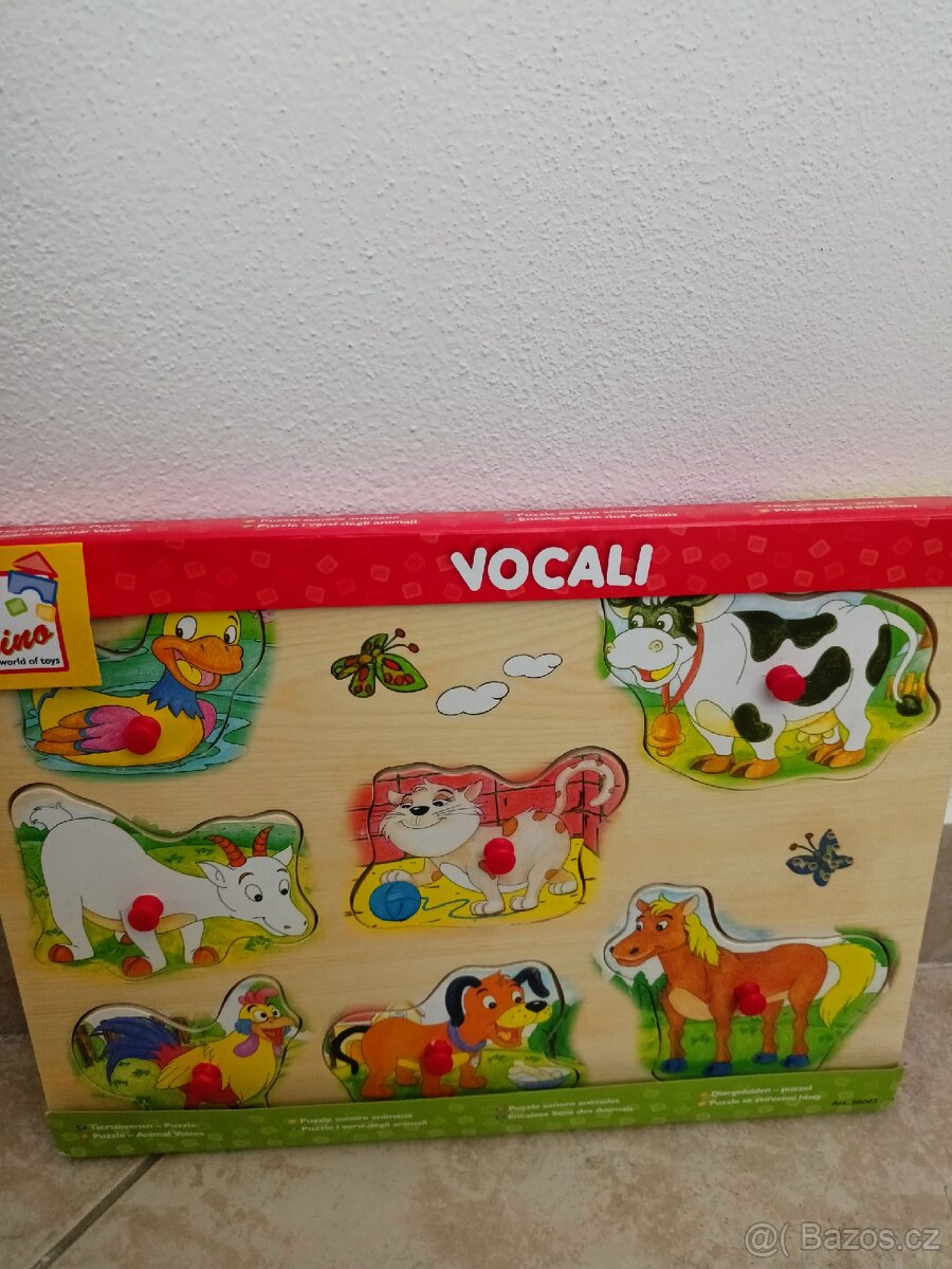 Vkládačky a hry Bino - 2