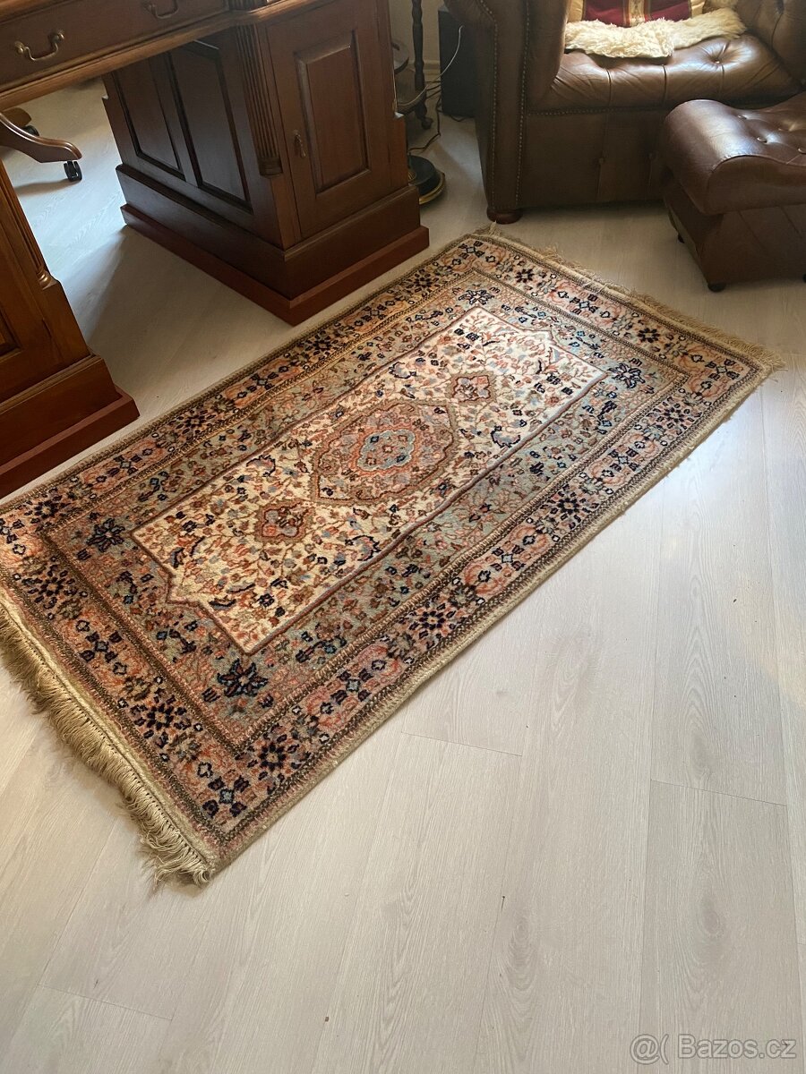 Koberec handmade 100% vlna 160x90 - 2