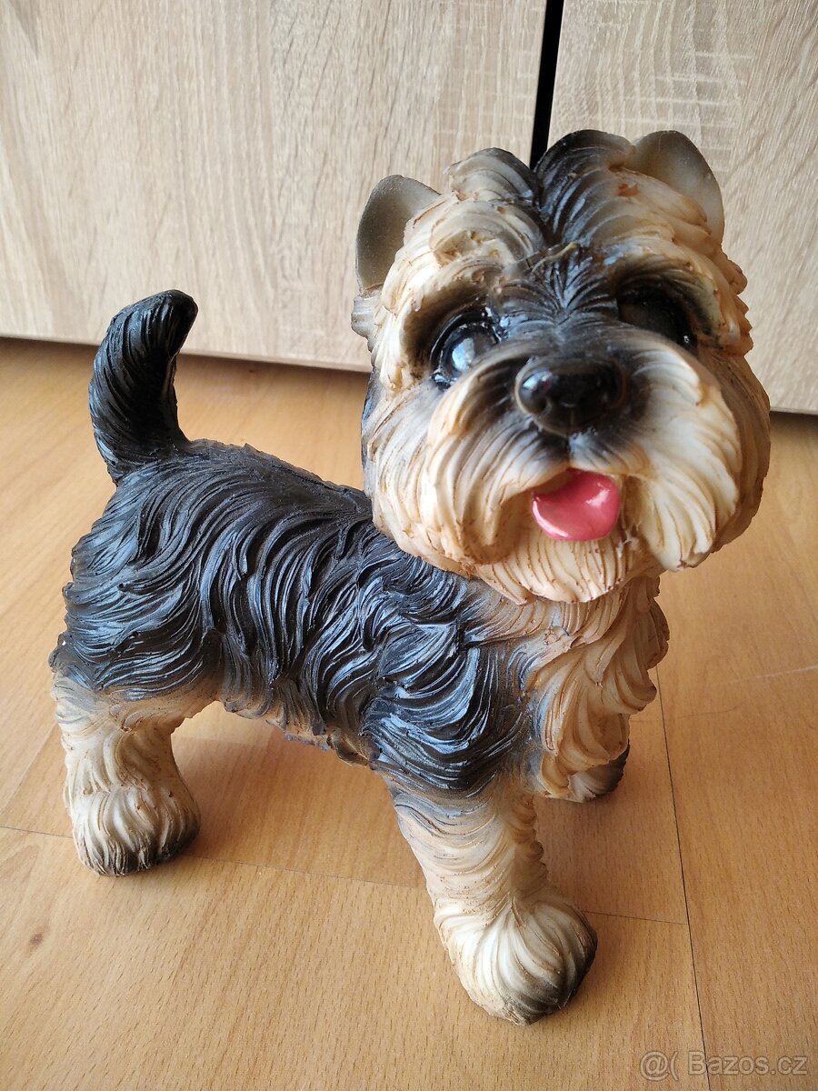 Sošky keramických pejsku - 2