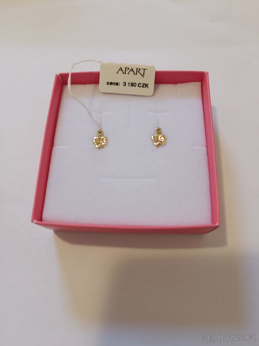 Zlaté náušnice pro miminko - 2