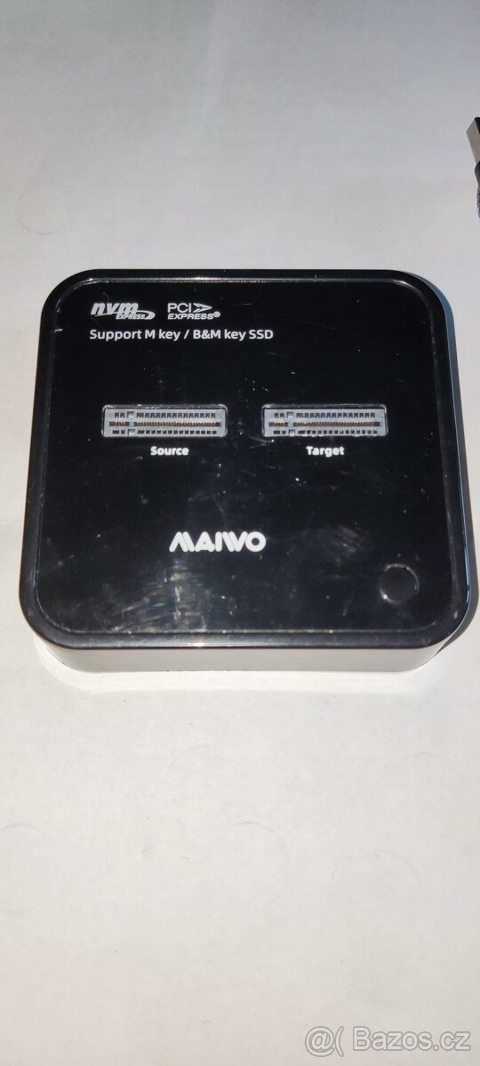 MAIWO K3016P 2 Bay M.2 NVMe Clone Docking Station - 2