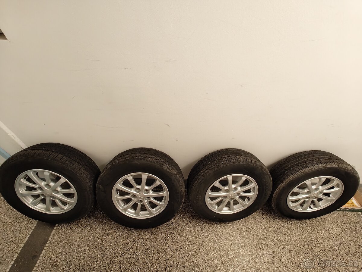 LETNÍ PNEUMATIKY HANKOOK + DISK (ORIGINÁL MITSUBISHI) - 2