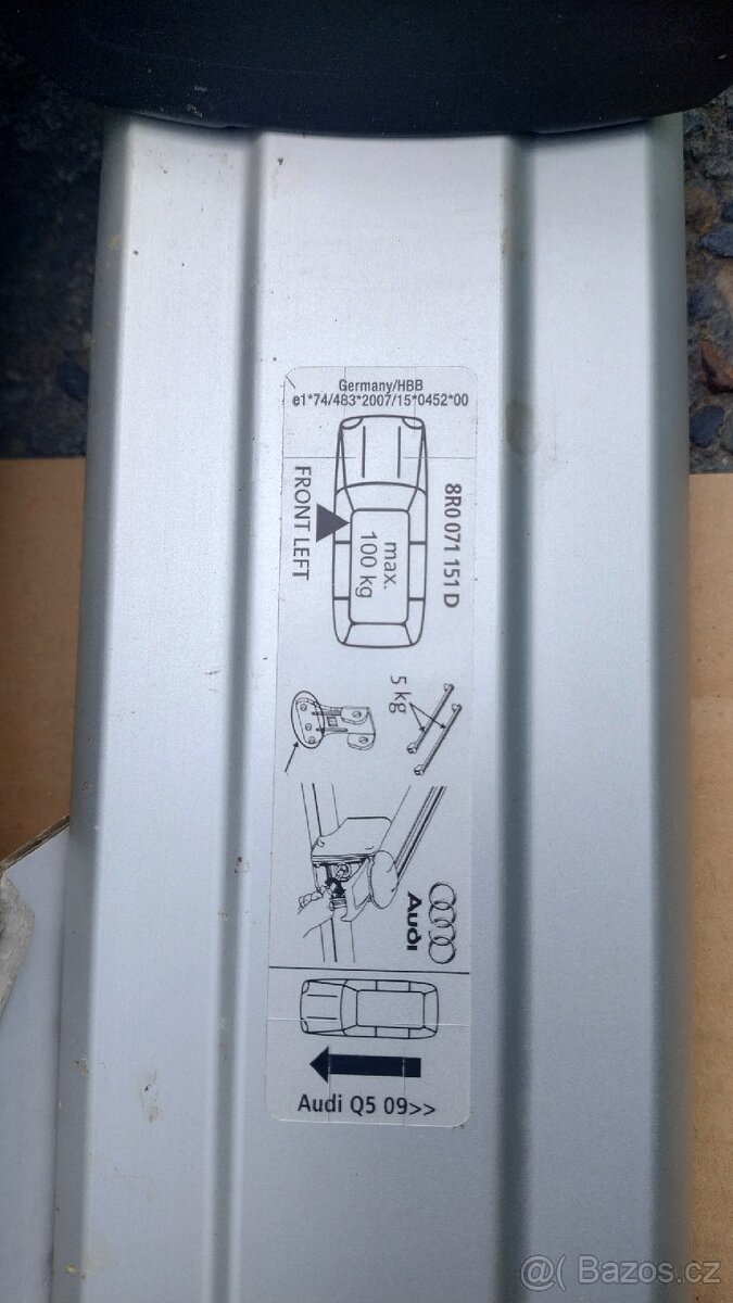 Příčníky Audi Q5 - 2