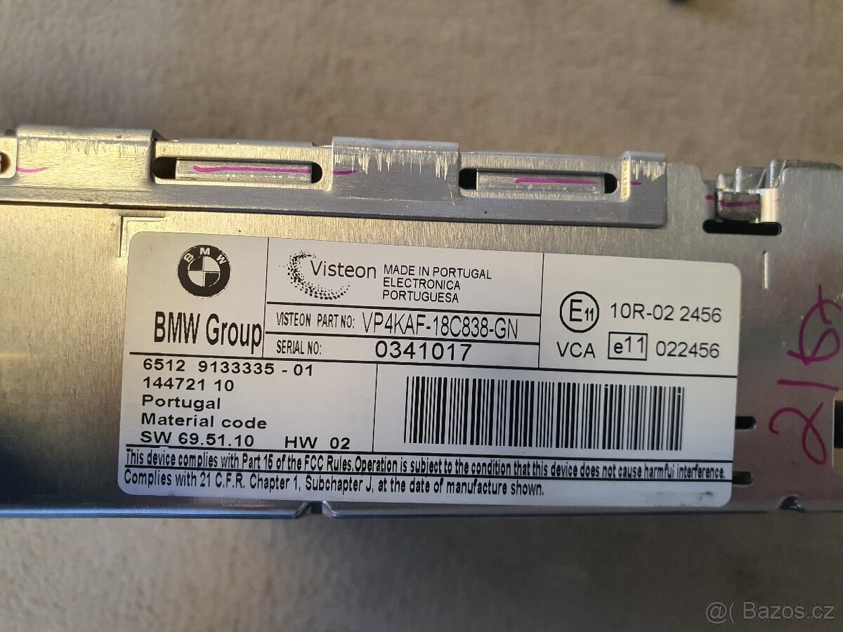 BMW rádio - 2