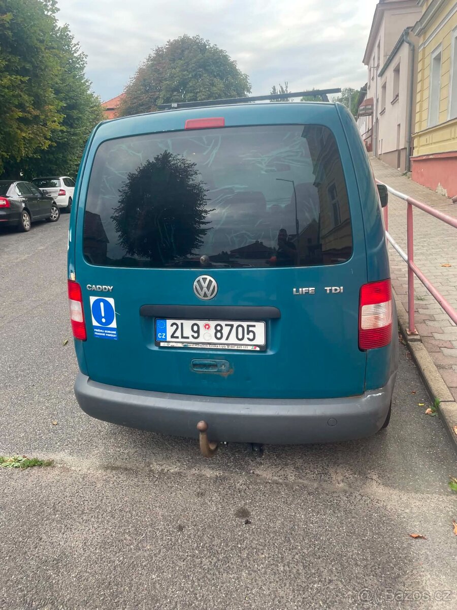 Volkswagen caddy 1.9 tdi 77 kw 2005 - 2