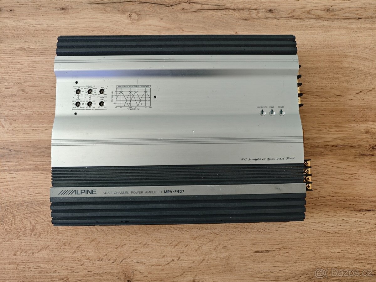 Zesilovač do auta Alpine MRV F407 - 2
