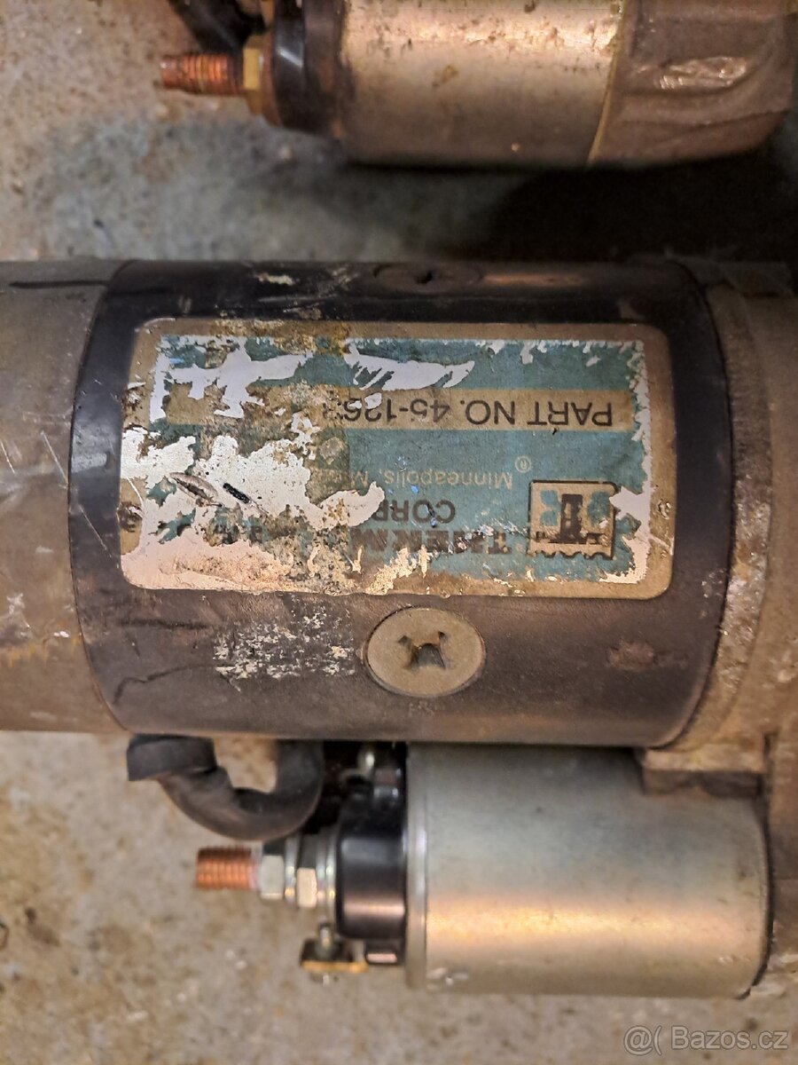 Starter 2x alternátor 14V/120A - 2