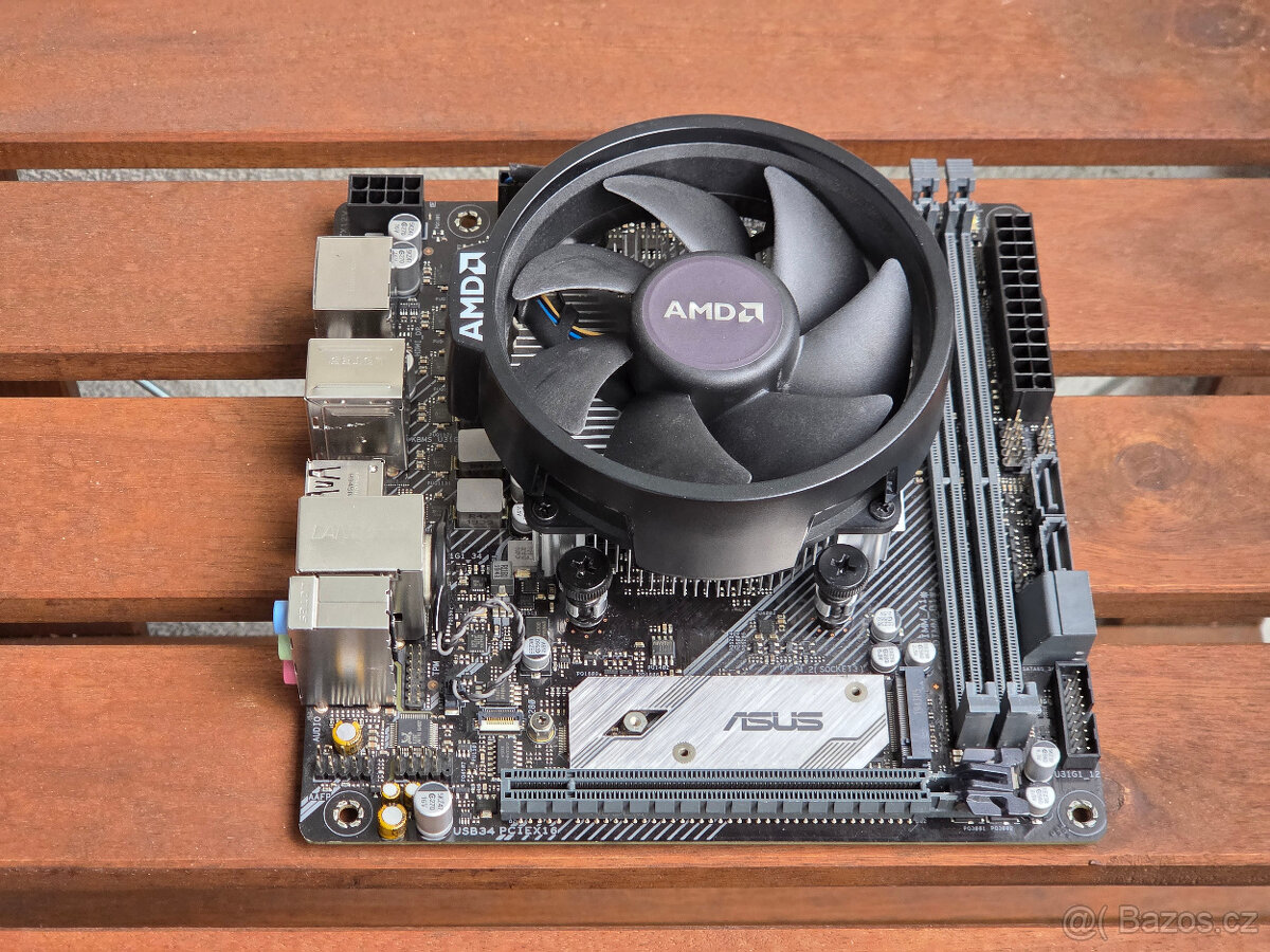 ASUS Prime A320I-K AM4 miniITX + AMD Athlon 3000G - 2