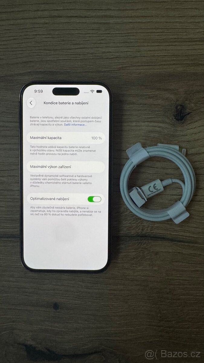 Apple iPhone 14 Pro 128GB Baterie: 100% - 2