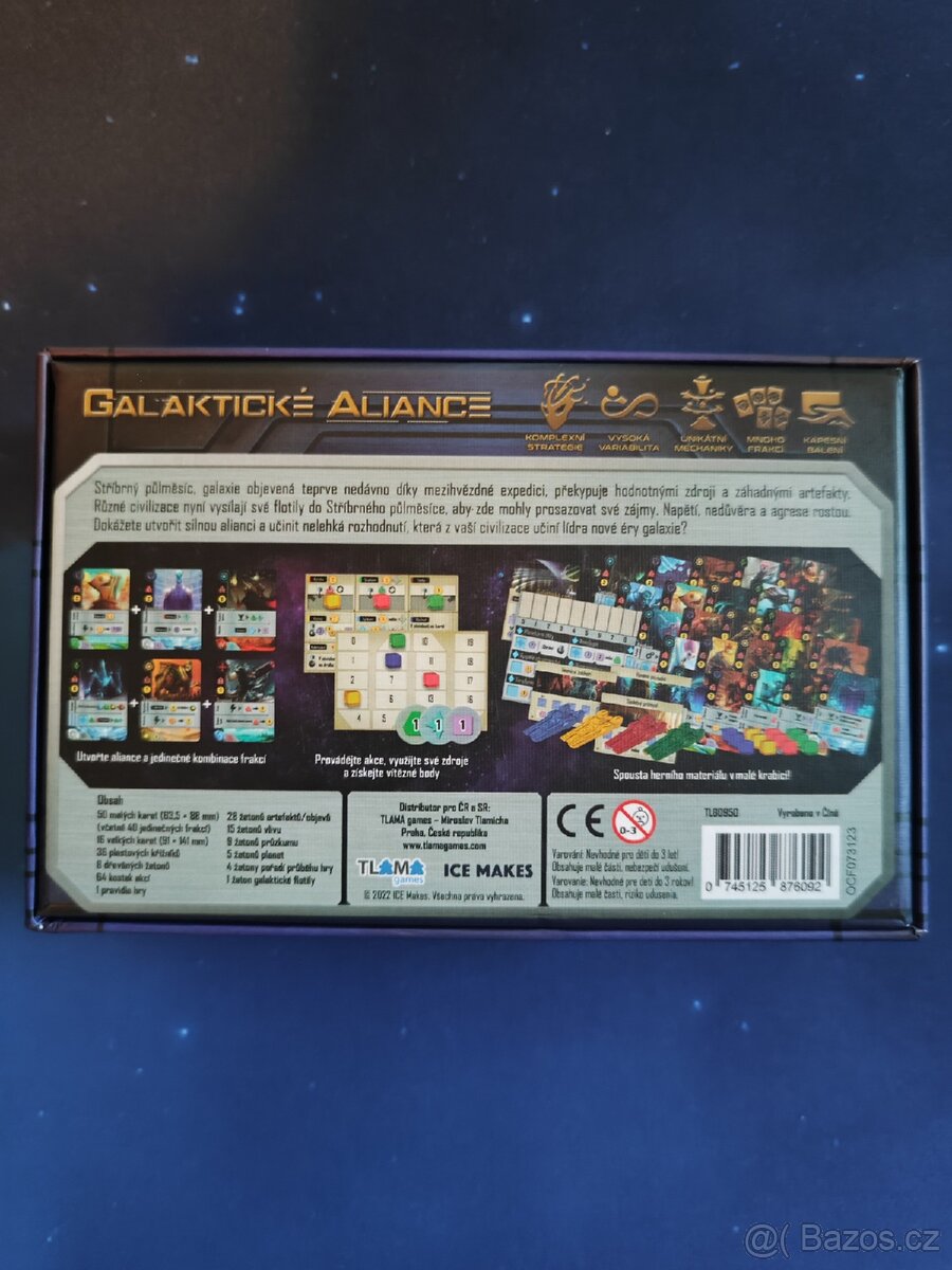 Deskova hra Galaktické aliance - 2
