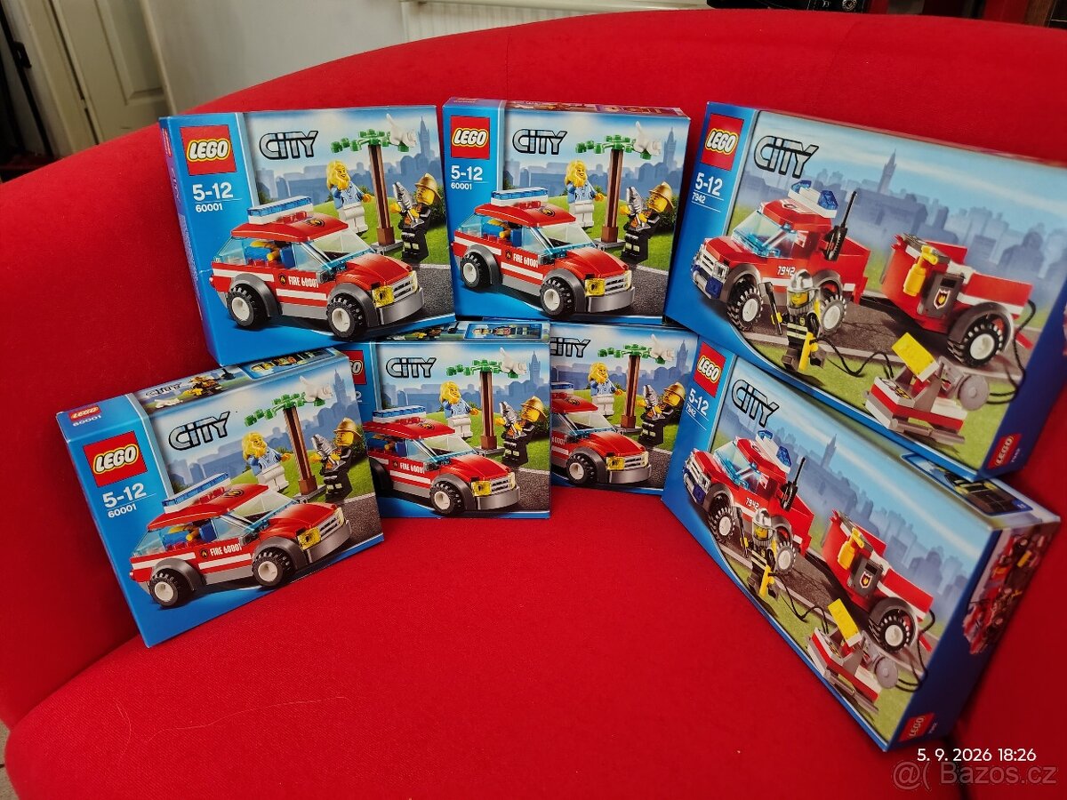 Lego 60001 Fire Chief Car (hasiči) - 2