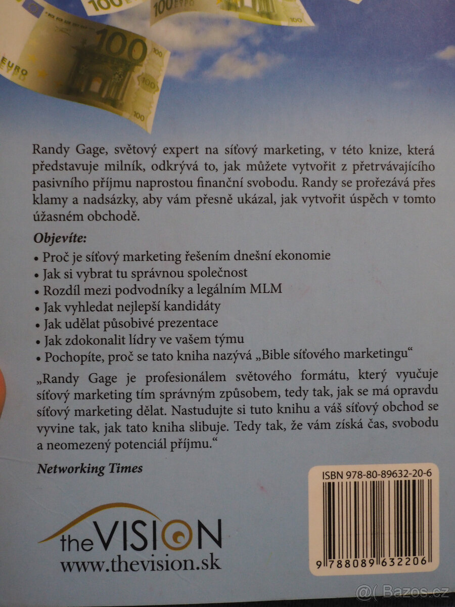 kniha Jak si vybudovat MLM stroj na peníze - 2