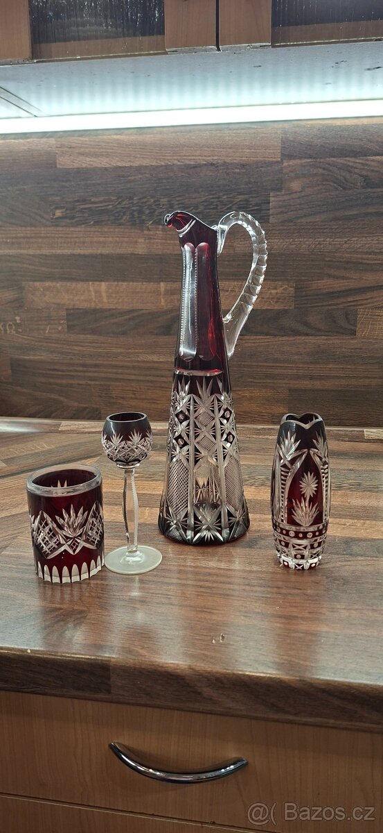 Rubínový porcelán Egermann - 2