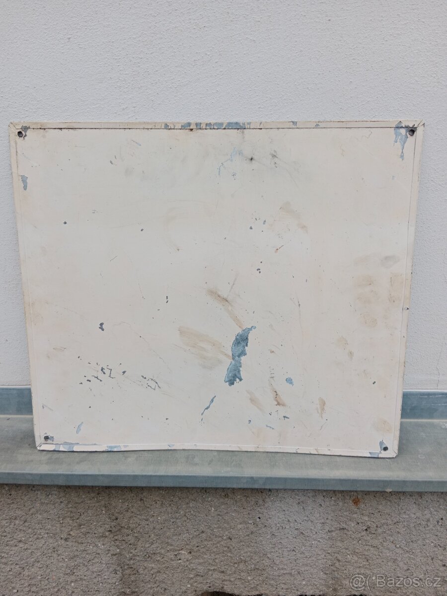 Plechová cedule Vstup na školní pozemek zakázán - 2