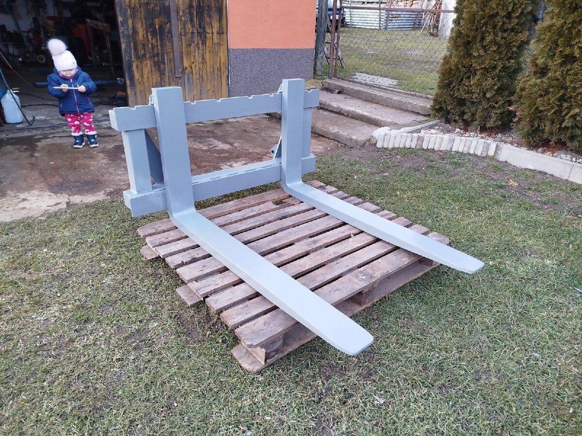 Paletizační vidle euro upínání - 2