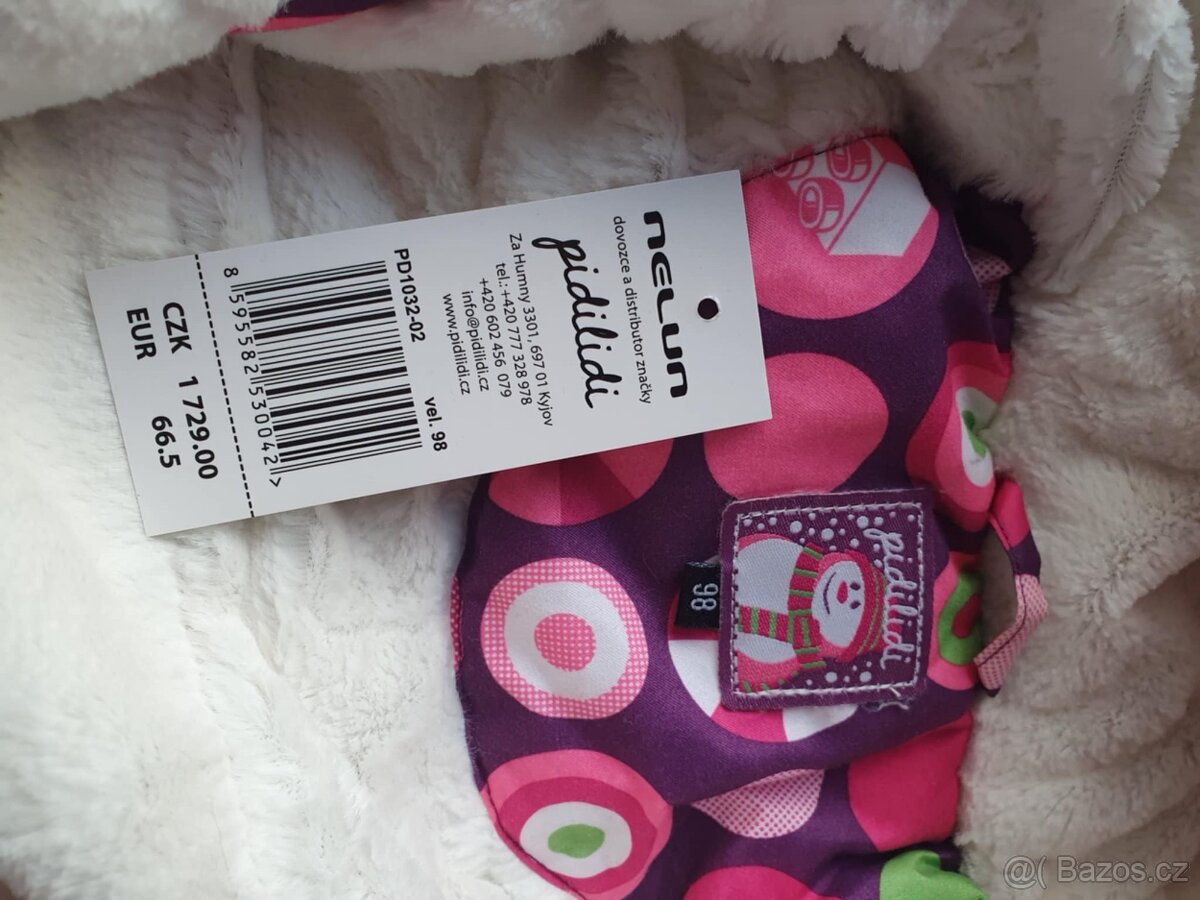 Dívčí zimní kombinéza - 2