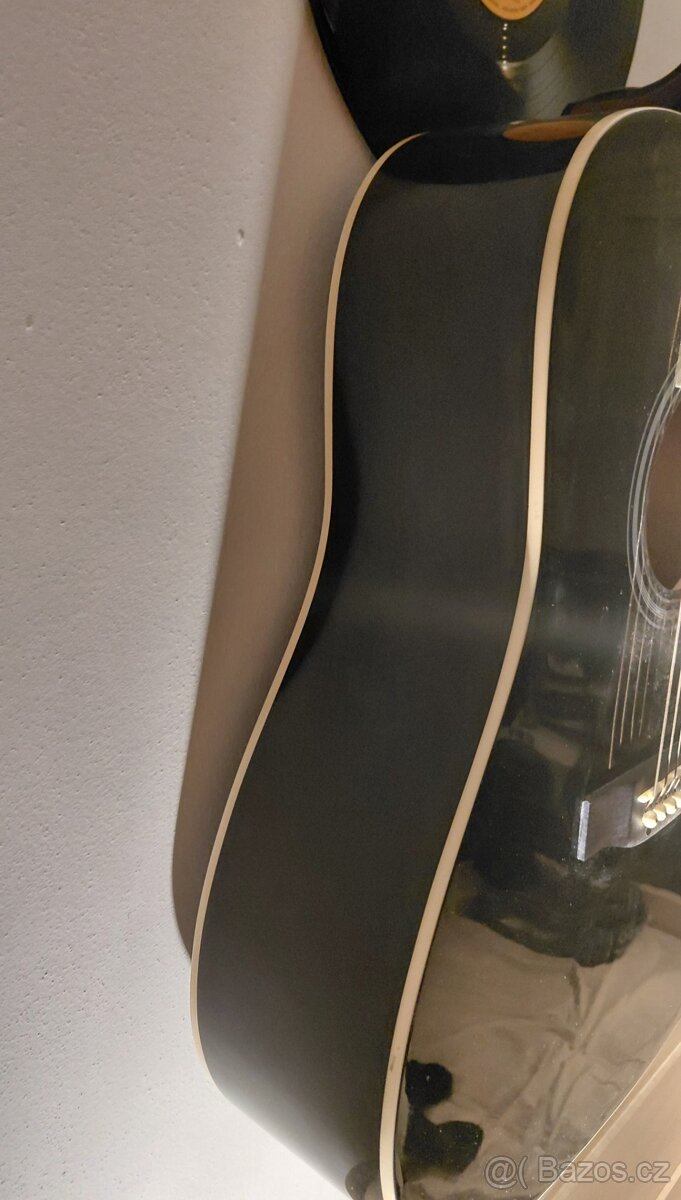 🎸 Akustická kytara Blond D-OA BK + Fender popruh + obal - 2