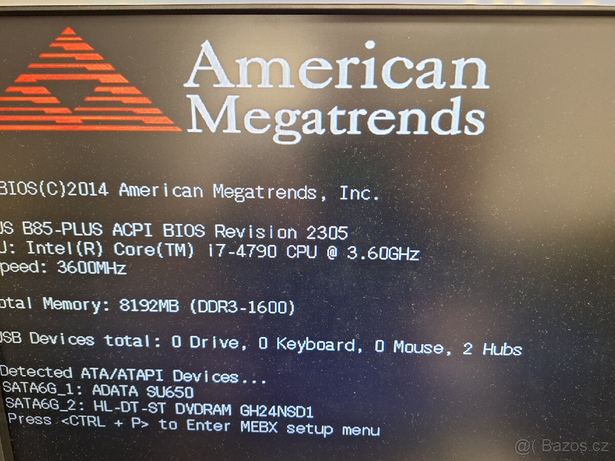 Intel core i7 4790 Asus B85 plus - 2