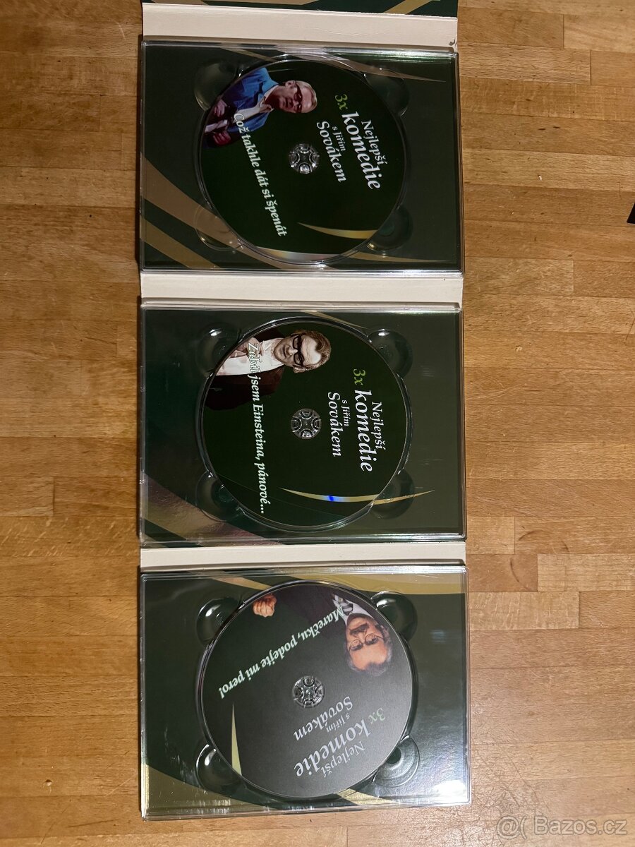 DVD 3 nejlepší komedie s Jirim Sovakem - 2