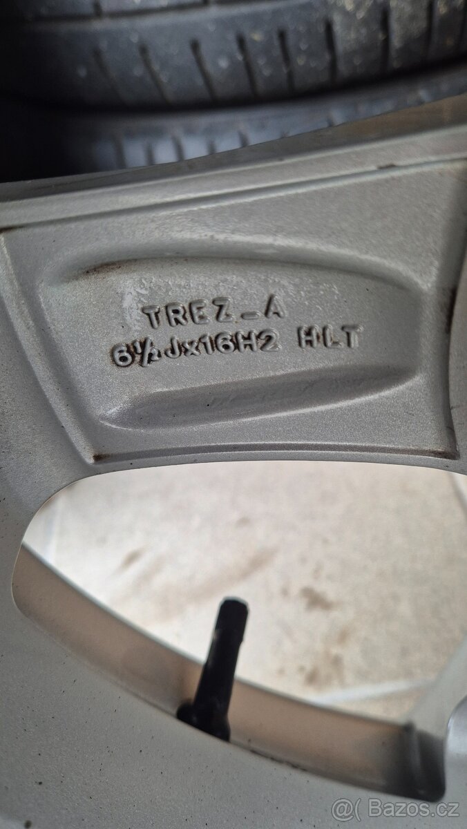 Sada kol Dezent 16", Opel, letní pneu Continental 205/55R16 - 2