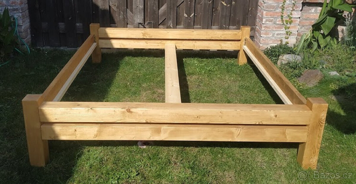 Nová trámová postel Basic 180x200 - 2