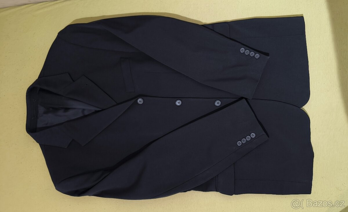 Pánský oblek modrý - 2