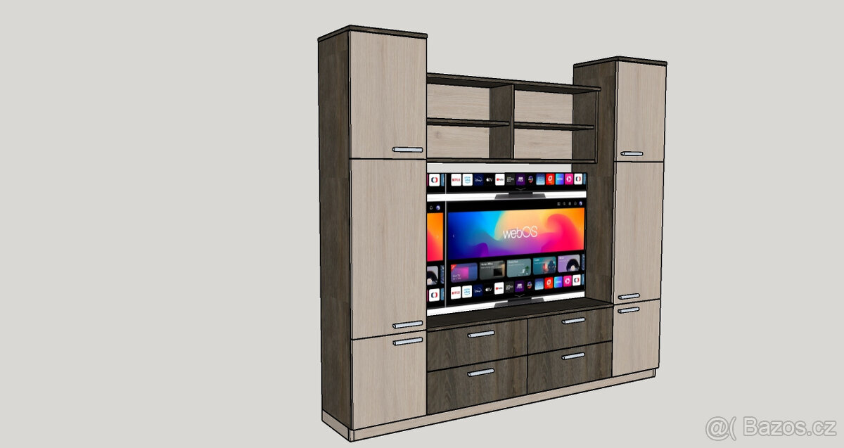 Obývací stěna - 2