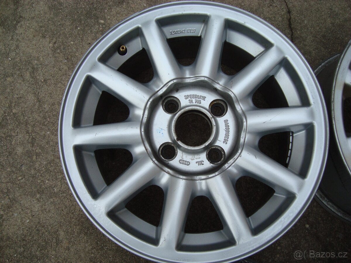 Audi 80 B4-Hliníková kola 15" 4x108 ET37 7Jx15H2 - 2