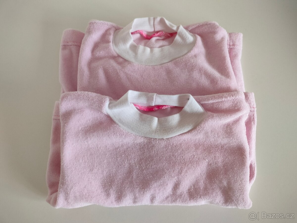 Dětská froté mikina vel. 86 - 2