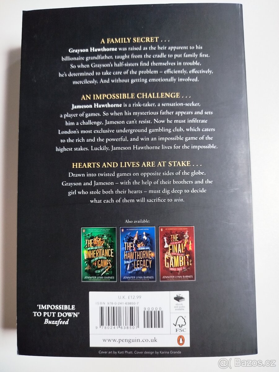 The Brothers Hawthorne - Jennifer Lynn Barnes - 2