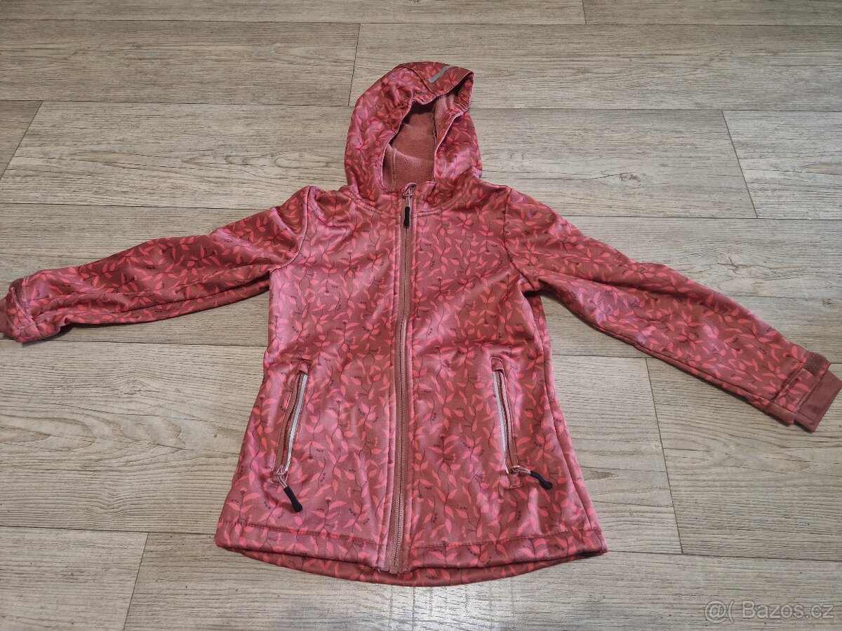 4x softshellová bunda 110-116 - 2