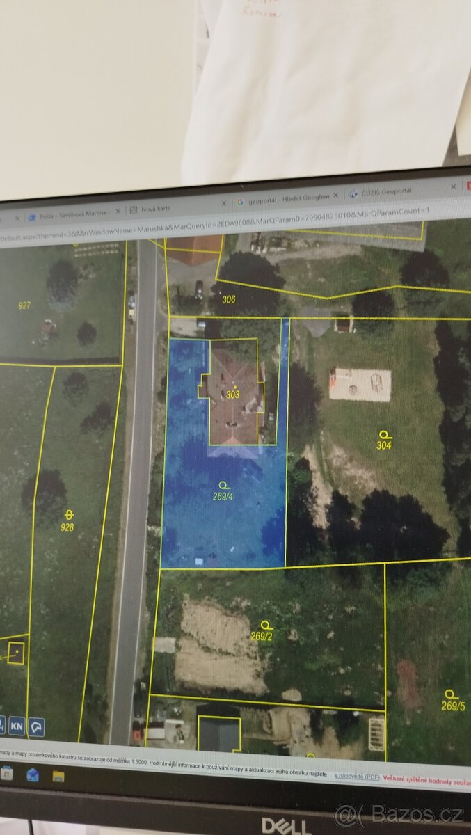 Pozemek v Hřebenech - 2