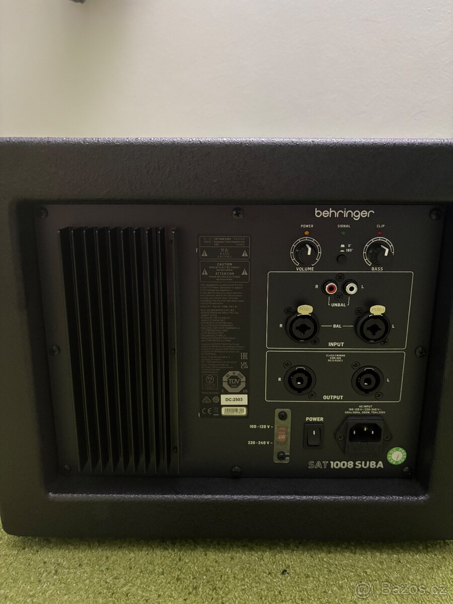 Behringer SAT 1008 SUBA Aktivní subwoofer - 2