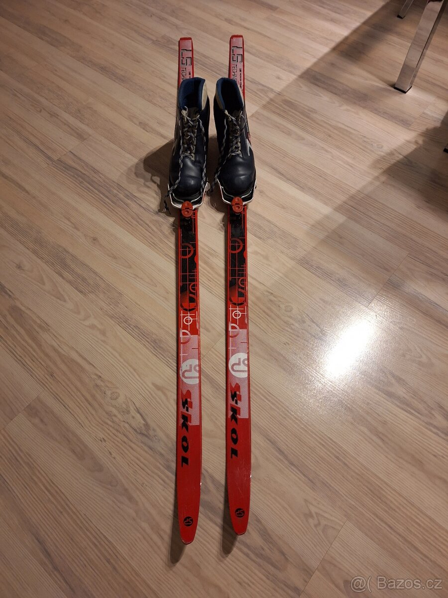 Dětské běžecké lyže a dětské běžecké boty - 2