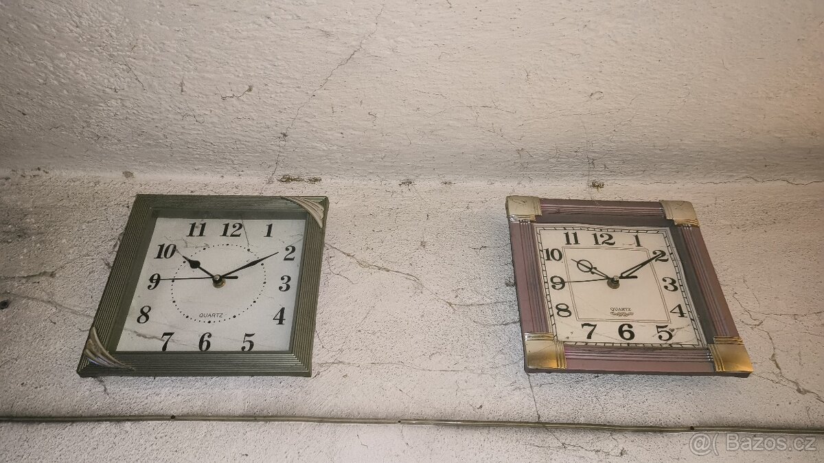 Hodiny nástěnné / budíky / retro - 2