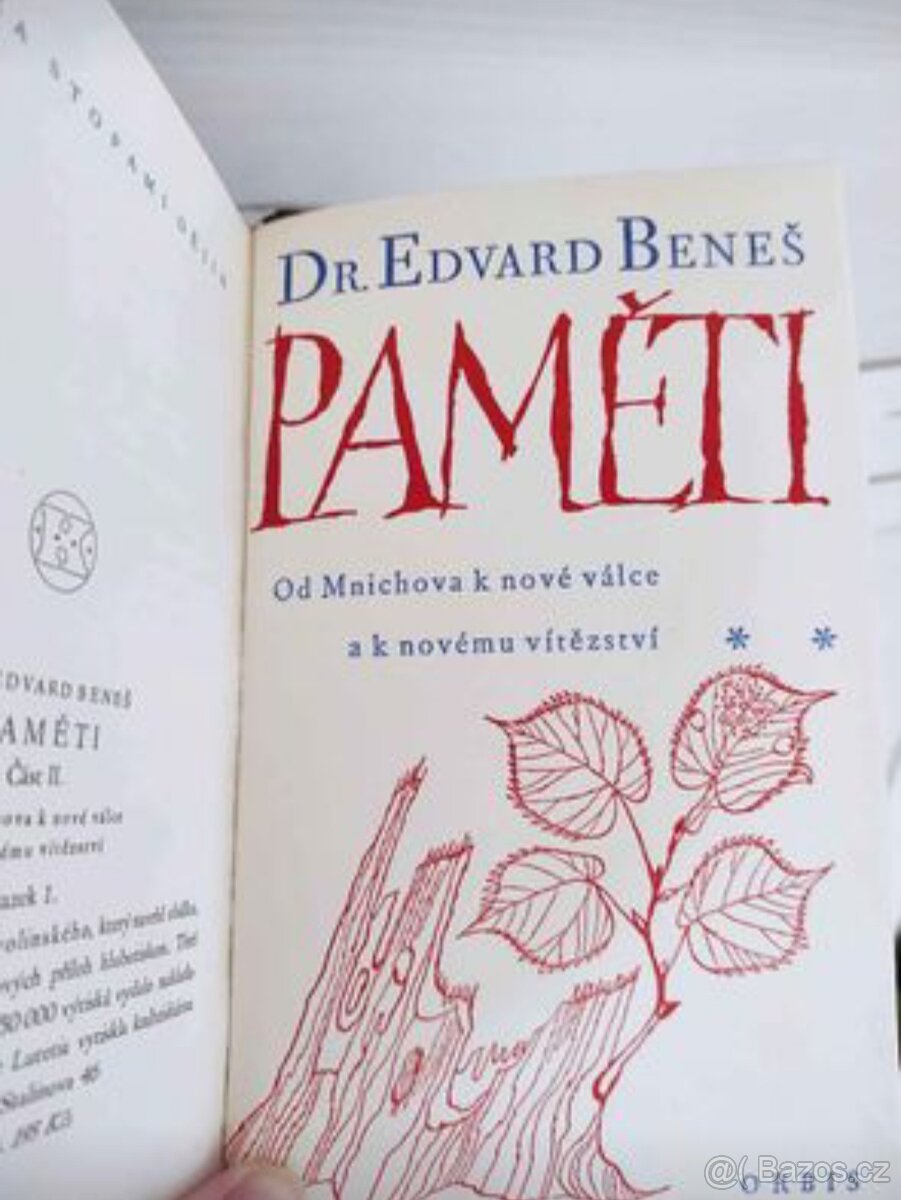 Paměti E.Beneš - 2