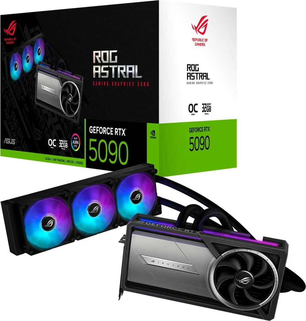 Asus ROG Astral RTX 5090 OC LC: chlazená vodou - 2