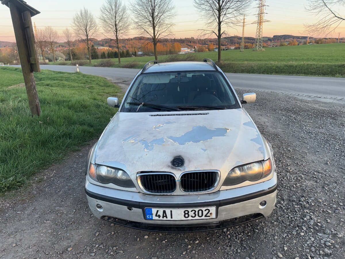 BMW e46 318d zavářka, motoricky top. - 2