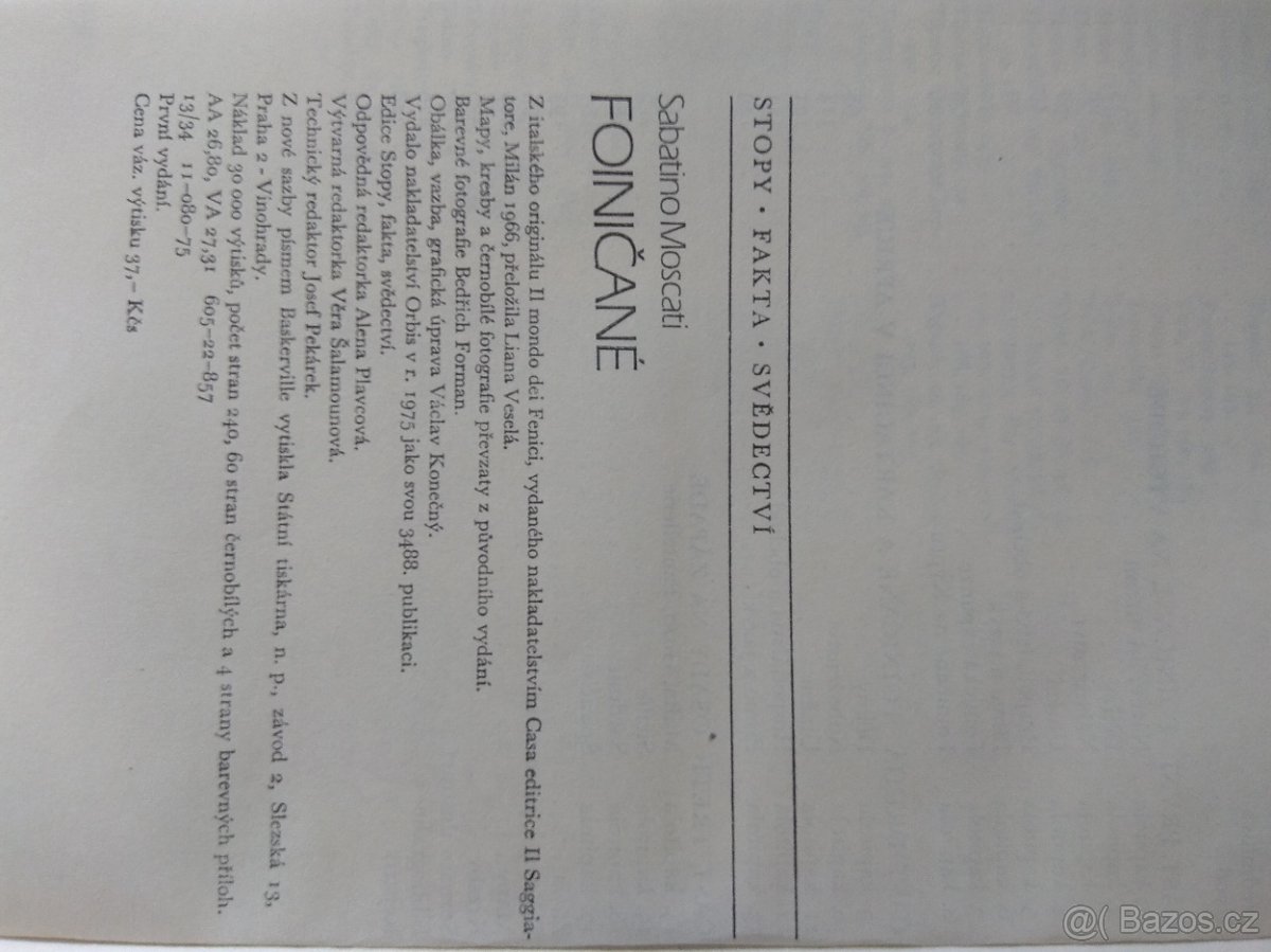 Sabatino Moscati- Foiničané - 2