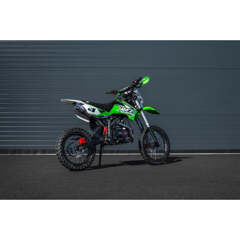 Pitbike Leramotors Jaguar 125ccm, kola 17/14, zelená