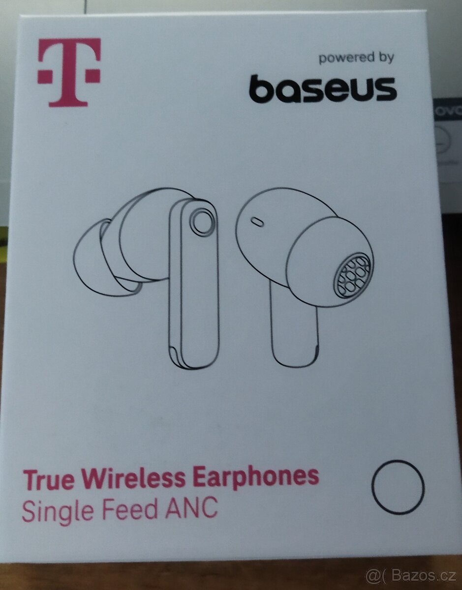 Bezdrátová nová sluchátka bílá - 2