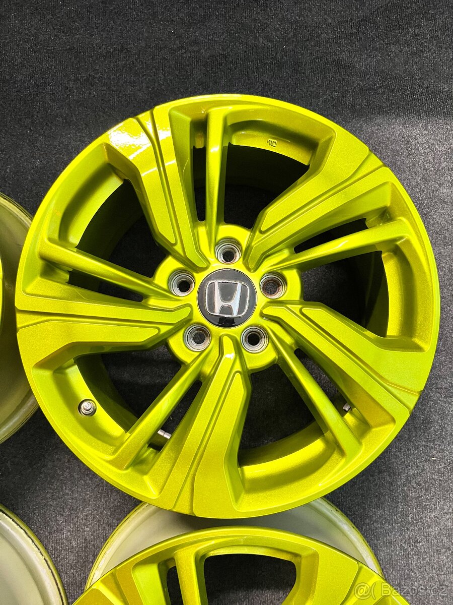 R17” 5x114,3 Honda Civic originál alu disky - Lak - TOP - 2