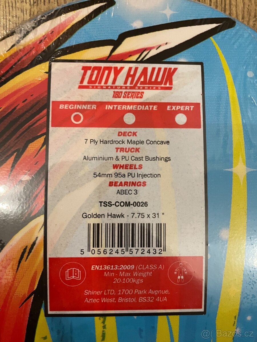 Prodám skateboard. Nepoužitý. - 2