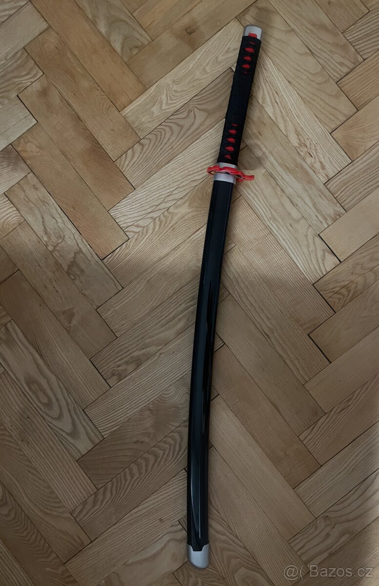 Dřevěná nichirin katana Demon Slayer - 2