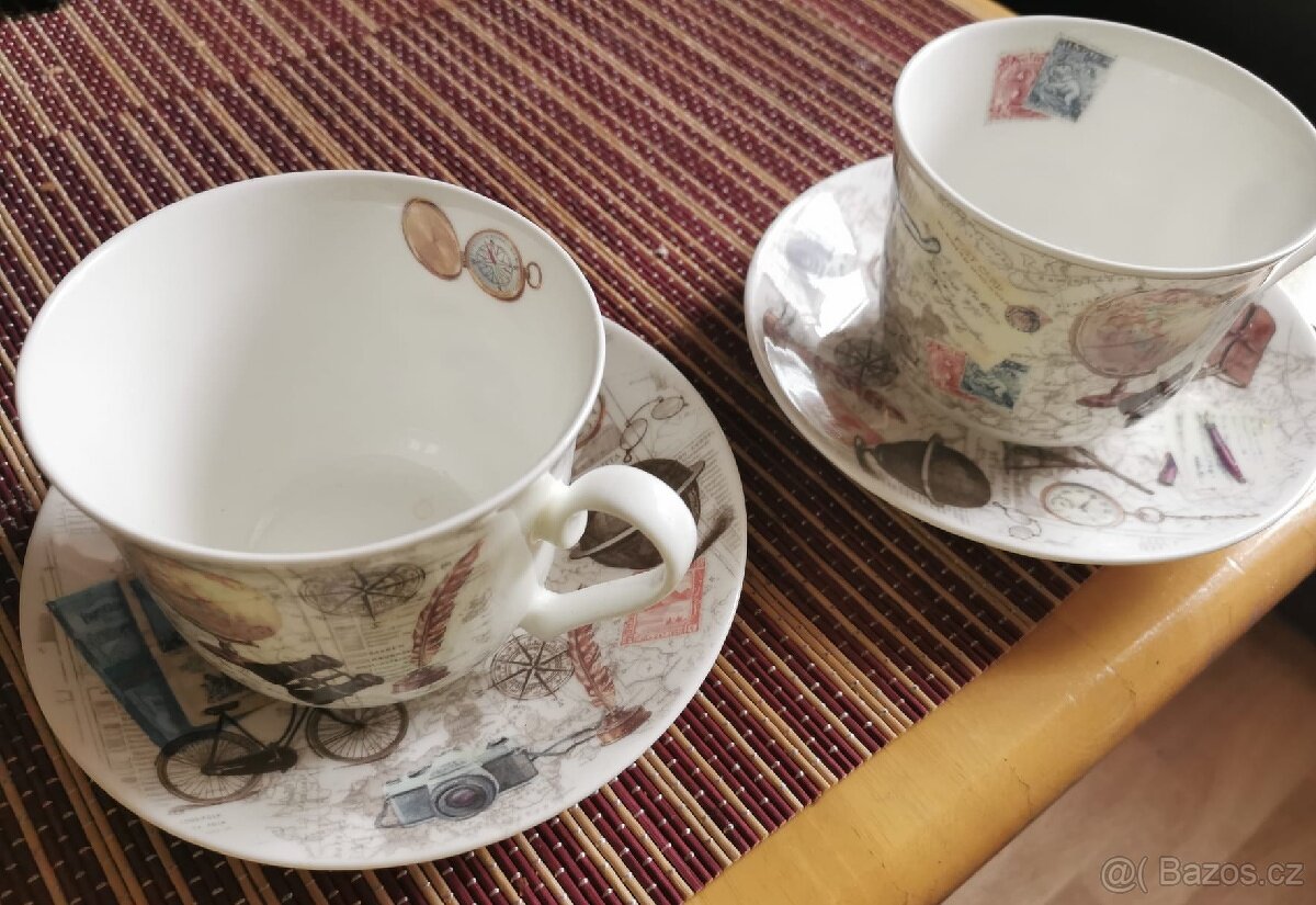 Sada 2 šálků a podšálkem- Roy Kirkham - 2
