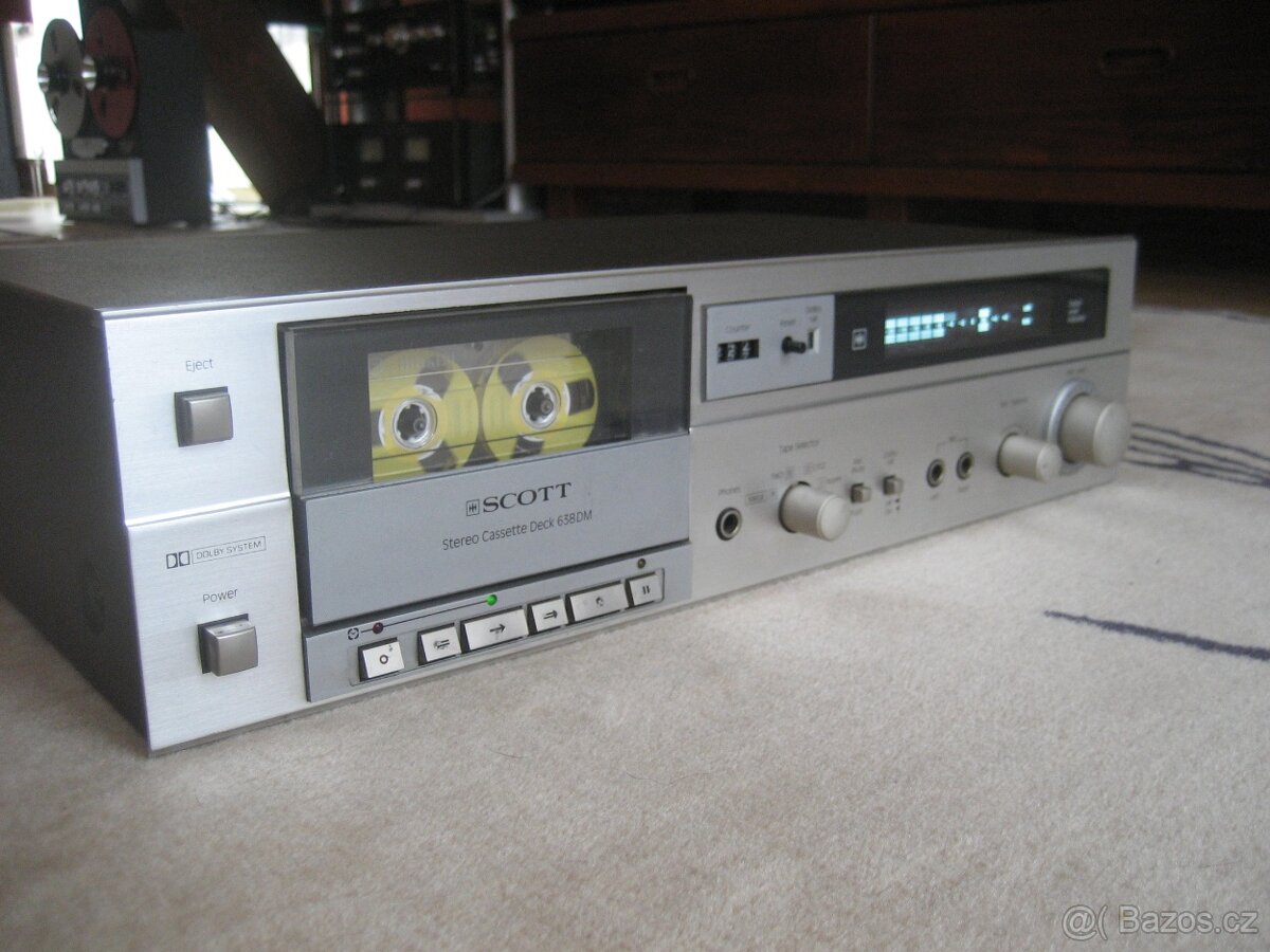 Prodám tape deck SCOTT 638DM - 2