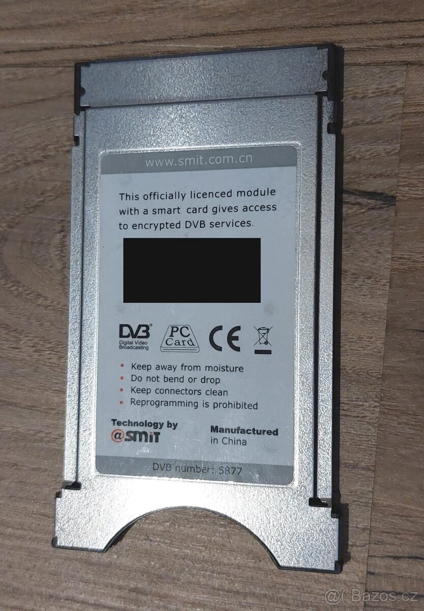 DVB-C - CI+ karta Conax SmitT - 2