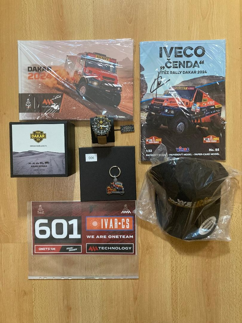 Hodinky PRIM Dakar 2024 a památeční předměty - 2